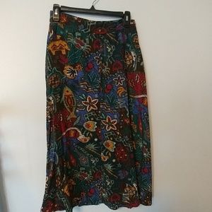 Sea print skirt